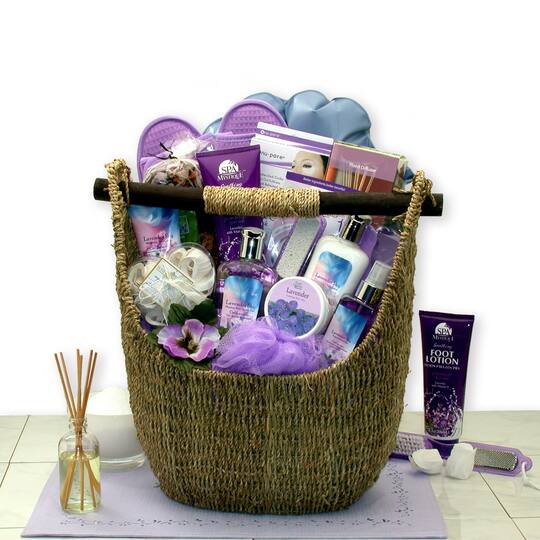 Lavender Sky Ultimate Bath & Body Tote